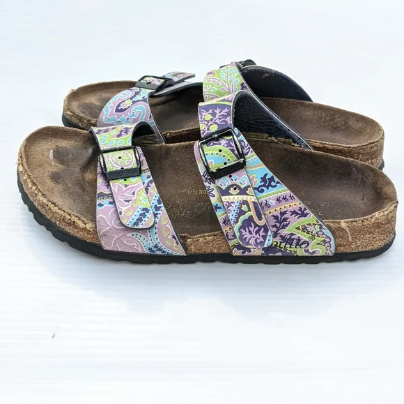 BIRKENSTOCK Papillio Double Strap Paisley Sandals